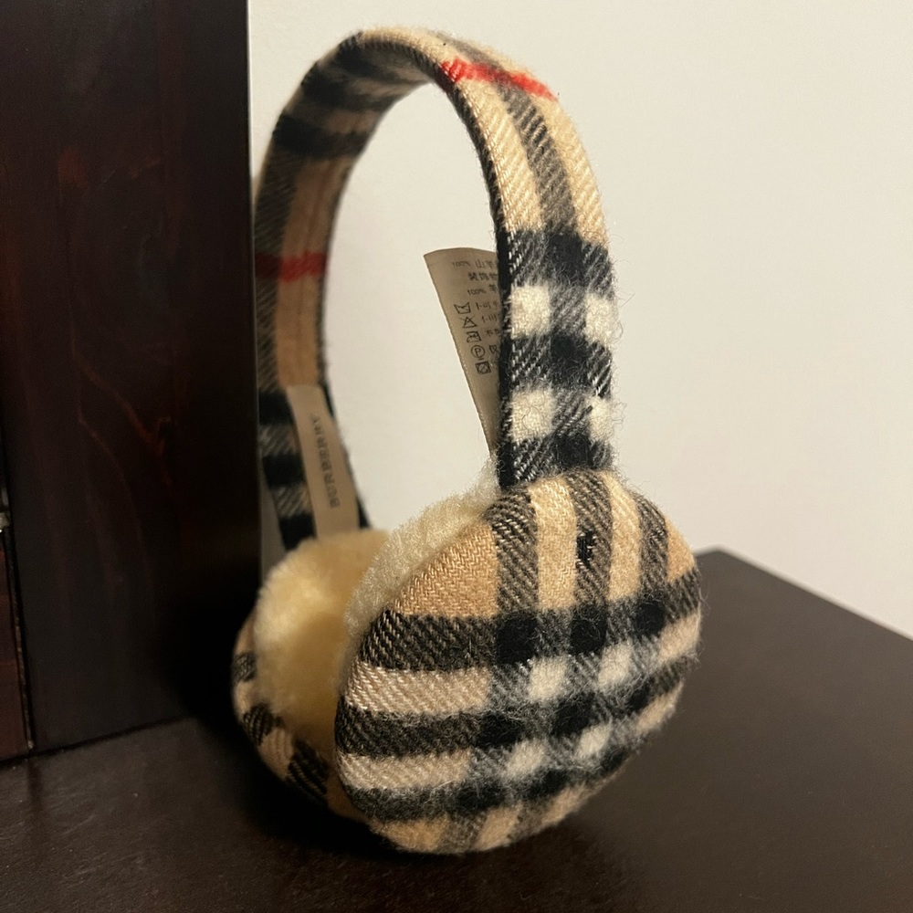 Burberry Nova Check Earmuffs